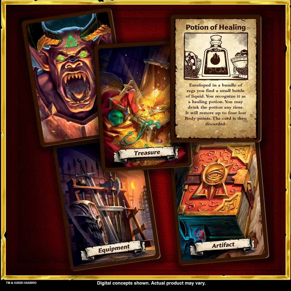 heroquest cards