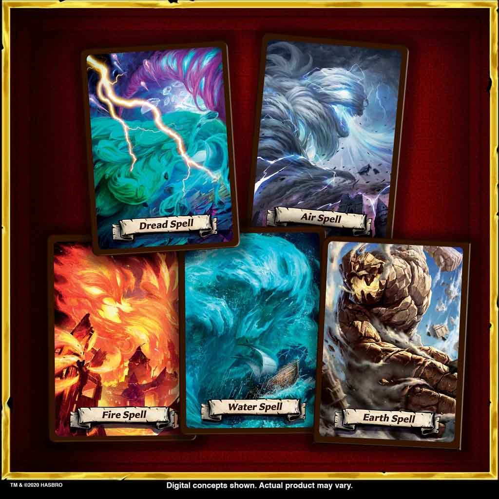 heroquest spell cards